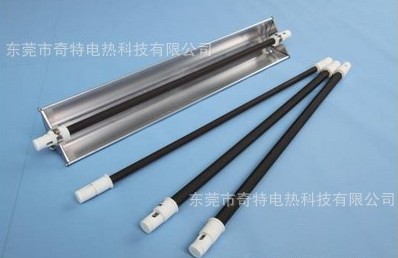 Far infrared ceramic heating tube, far infrared ce